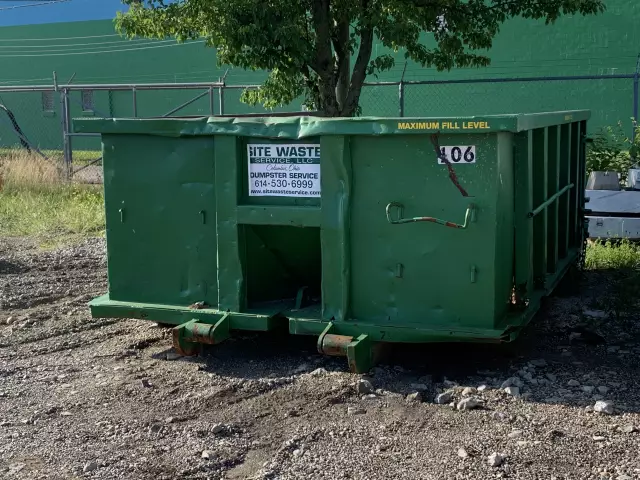 10 CY Roll Off Dumpster Container