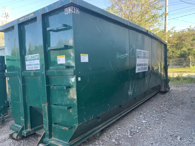 40 Cubic Yard Dumpster for Rent, 40 CY Construction dumpsters